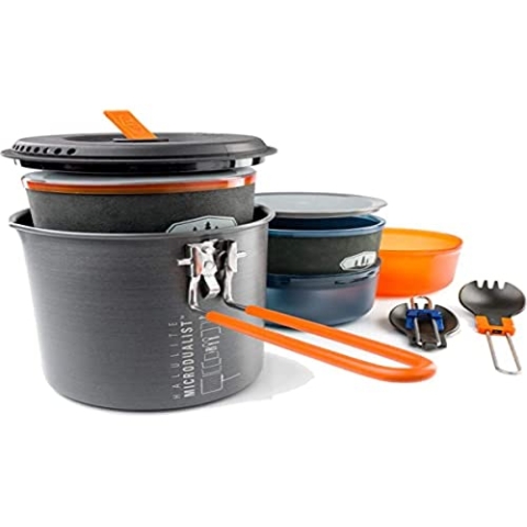 GSI Outdoors Halulite Microdualist Küchen-Set, Mehrfarbig
