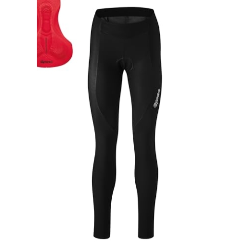 Gonso Sitivo Tight W, Lange Damen Fahrradhose, Mit Sitivo Comfort Sitzpolster, Hohe Bewegungselastizität, Komfortbund und Bein-RV mit Feststeller, Enganliegende Passform