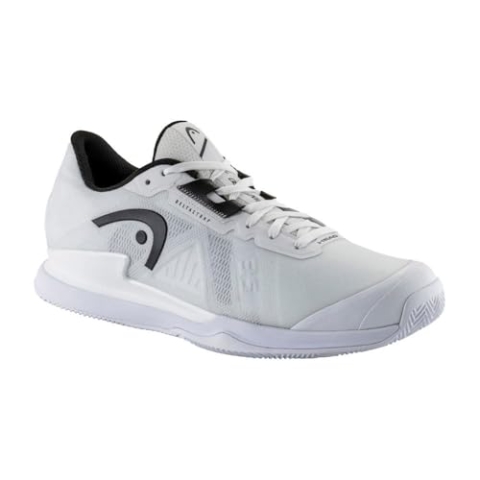 HEAD Men's Sprint Pro 3.5 Clay Men Tennisschuh, weiß/schwarz, 45