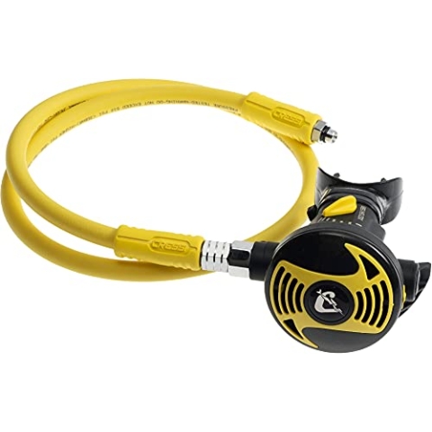 Cressi Premium Oktopus mit gelben Schlauch