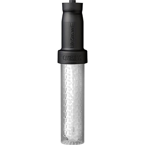 Camelbak Unisex – Erwachsene Lifestraw L Flaschenfilter-Set, Black, L