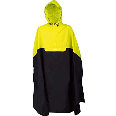 PRO-X elements Trento Poncho, Neongelb/Charcoal, XL/XXL