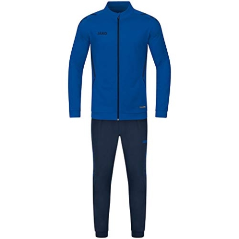 JAKO Herren Trainingsanzug Polyester Challenge, Royal/Marine, M