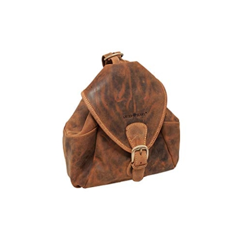 Green Burry Vintage Unisex Tasche, Sattelbraun, Taille unique, Vintage