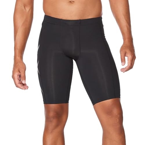 2XU Herren Compression Shorts, Black/Nero, XXL