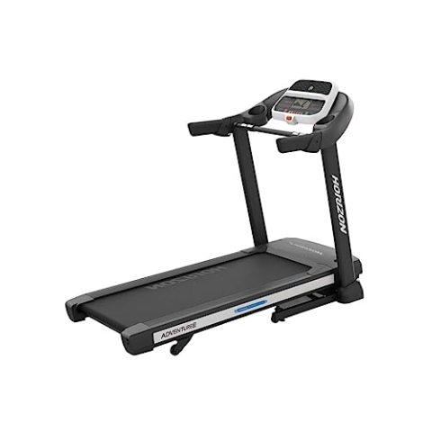 Horizon Fitness Adventure 3 Laufband mit integrierten Lautsprechern, Max Benutzergewicht 137 kg