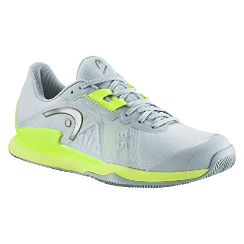 HEAD Men's Sprint Pro 3.5 Clay Men GRYE Tennisschuh, grau/gelb, 47