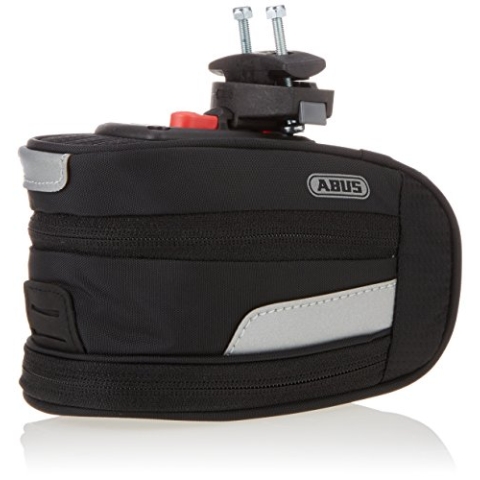 ABUS Satteltasche Oryde ST 2100 KF - Fahrradtasche mit Regenschutz - 150 mm x 80 mm - 1,2 Liter Fassungsvermögen