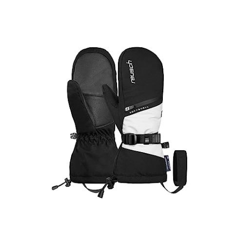Reusch Demi R-TEX® XT Mitten Winddichte, wasserdichte, atmungsaktive und warme Fausthandschuhe Winterhandschuhe Schneehandschuhe Skihandschuhe für Damen mit Heizkissentaschen