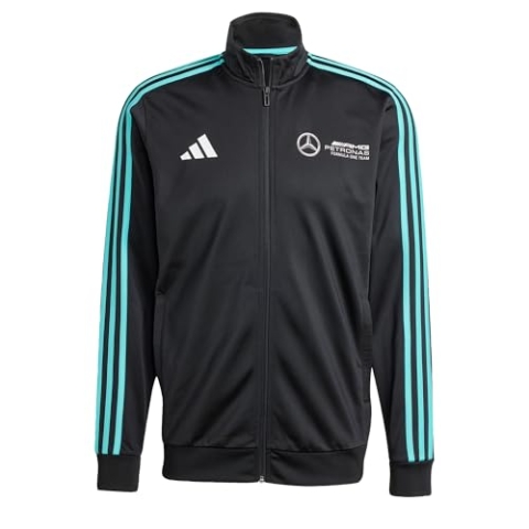 adidas Herren Mercedes - AMG Petronas Formula ONE Team DNA Track TOP Men, Black/White, S