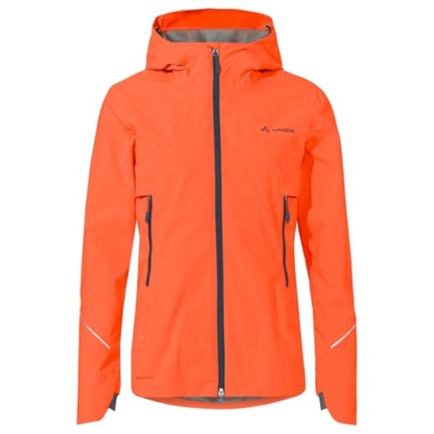 VAUDE Damen Women's Yaras 3in1 Jacket Doppeljacke, Neon Orange/blue, 38 EU