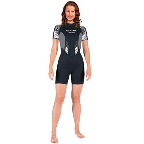 Mares She Dives 2,5-Reef Shorty Tauchanzug für Damen, schwarz, S6