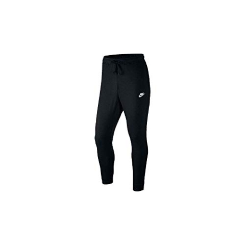 Nike Herren Jogger Club Jogginghose, schwarz (Black/White 010), Gr. L