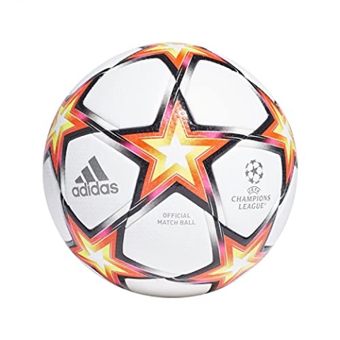 adidas GU0214 UCL Pro PS Ball, Unisex, Weiß/Rot/Amasol/Schwarz (Mehrfarbig), 38