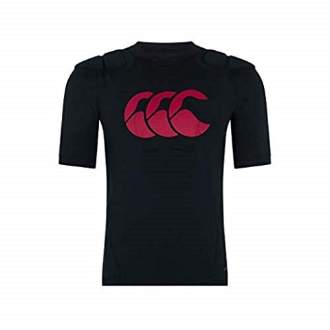 Canterbury Unisex Vapodri Raze Weste, Rugby Padded Protection Schutzhilfen, Schwarz, L