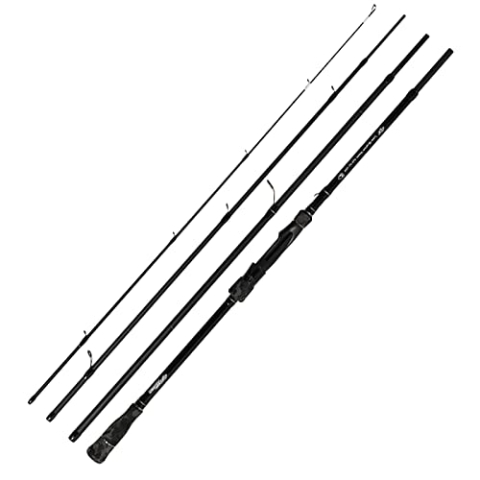Fox Rage Spinnrute 4-teilig, Angelrute zum Zanderangeln Street Fighter Lure Blaster Travel 15-50g 230cm