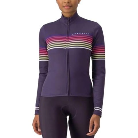 CASTELLI 4523546-502 OTTANTA LS Jersey T-Shirt Unisex Night Shade Größe M