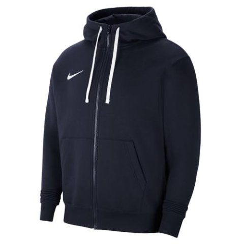 Nike Herren M Nk Flc Park20 Fz Hoodie Und Reißverschluss -Sweatshirt, Obsidian/White/White, S EU