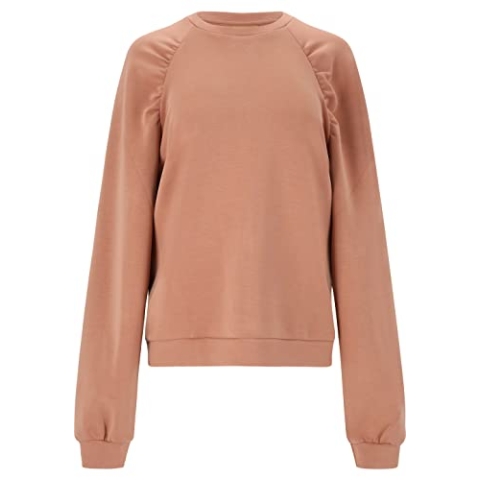 Athlecia Damen Sweatshirt Jillnana 5023 Mocha Mousse 36