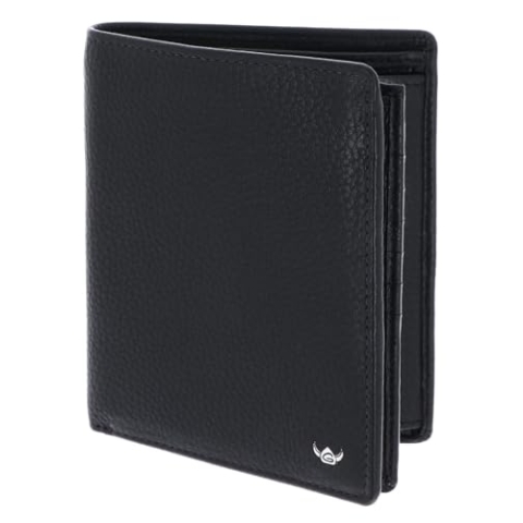 Golden Head Capri RFID Protect Billfold Coin Wallet Black