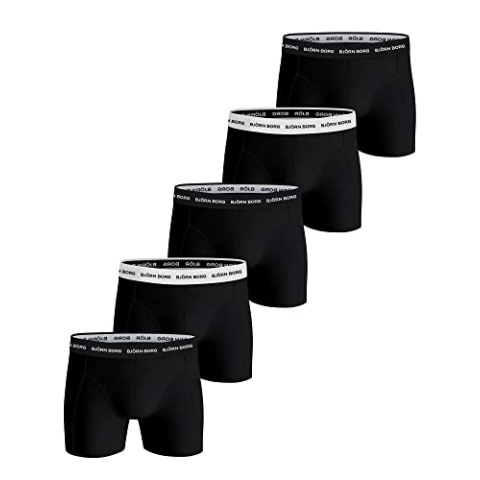 Björn Borg Herren Boxershorts Shorts Noos Solids 5p, Mehrfarbig, XL