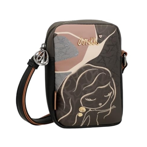 Anekke Heartbeat Mini Umhängetasche, Maße: 14/20/5 cm, Zubehör und Accessoires für Damen, Mehrfarbig