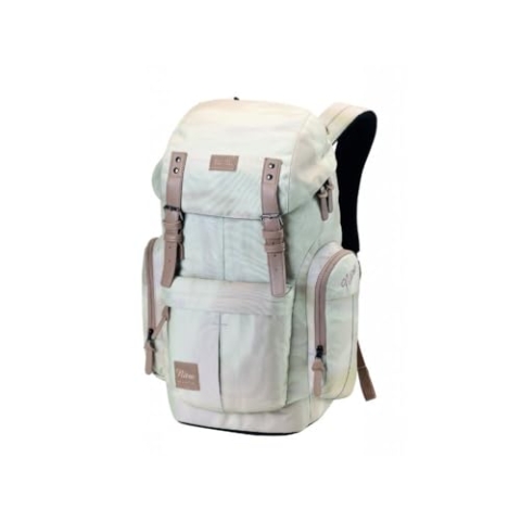 Daypacker Alltagsrucksack im Retro Look mit Gepolstertem Laptopfach, Schulrucksack, Wanderrucksack oder Streetpack, 32 L, Dune
