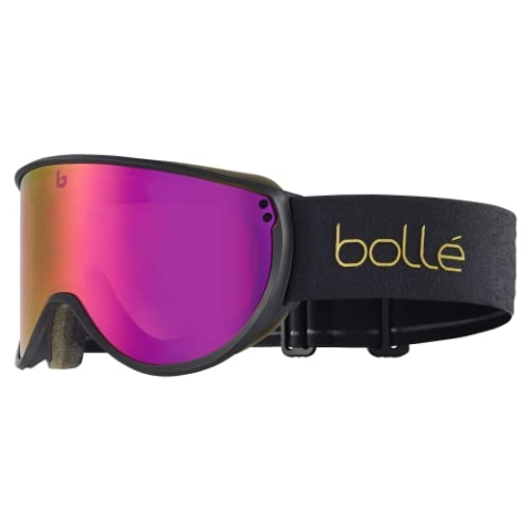 BOLLE Blanca Schneebrille 2023 Black Matte/Rose Gold