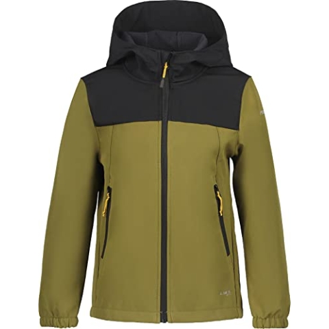ICEPEAK Jungen Outdoorjacke Konan Oliv/schwarz/weiß 128
