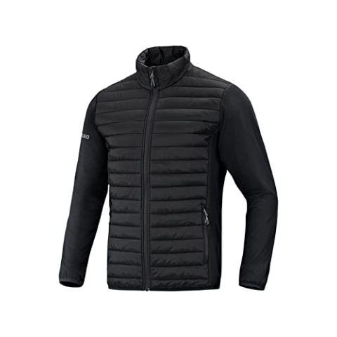 JAKO Hybridjacke Premium Schwarz, 2XL Herren