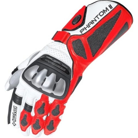 Held Phantom II - Sporthandschuh, Farbe Weiss-rot, Größe L / 9