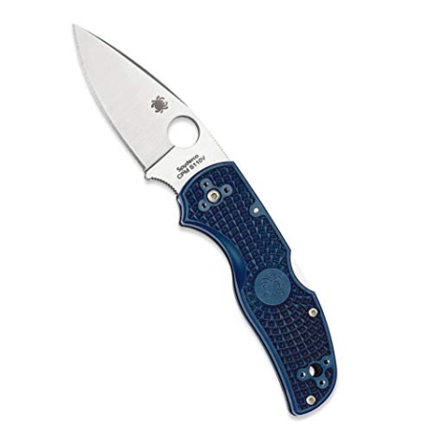 Spyderco Native 5 Lightweight Dunkelblau Klappmesser Taschenmesser C41PDBL5 CPM-S110V