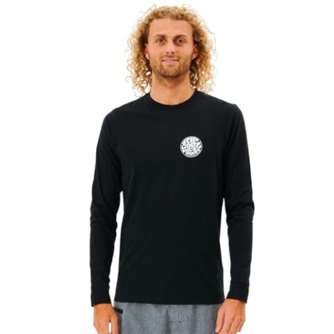 Rip Curl Icons of Surf L/S UV Tee, schwarz, Medium