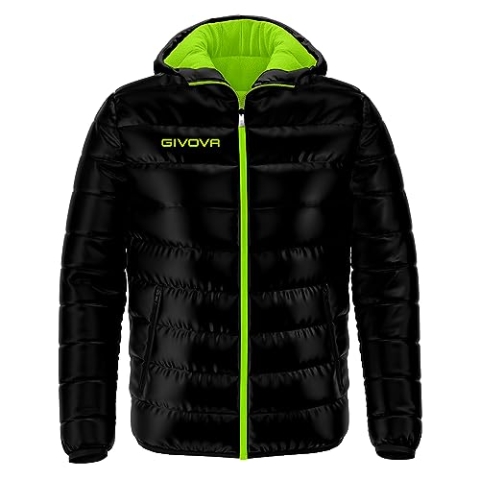 Givova, weste holland, schwarz/grün fluo, XL