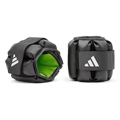 adidas Unisex-Adult Performance Knöchel-/Handgelenkgewichte-2.0 Kg, Schwarz