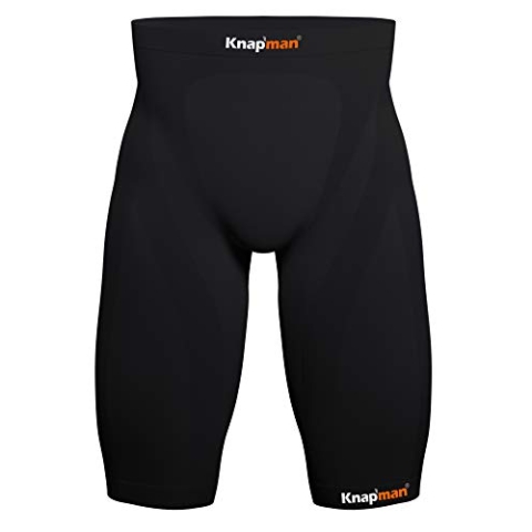 Knapman Herren Zoned Kompressionshose USP 25% schwarz XL