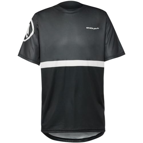 Endura MTB-Jersey Kurzarm SingleTrack Core II Schwarz Gr. XXL