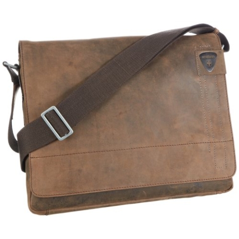 Strellson Herren Messenger Richmond Tasche aus Leder