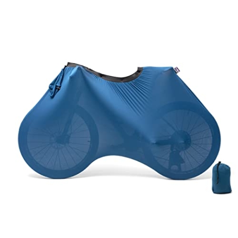 Buds-Sports Stretch Bike Socke Cover für MTB & große Bikes - Schützen Sie Ihr Interieur in Sekunden (Dunkelblau)