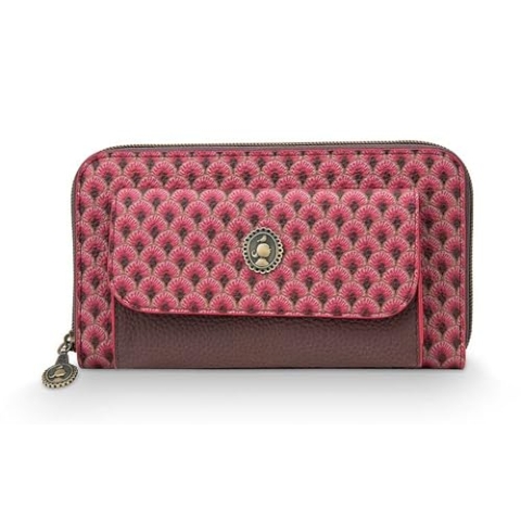 Pip Studio Brieftasche Suki | Pink - 19,5 x 11 x 4,5