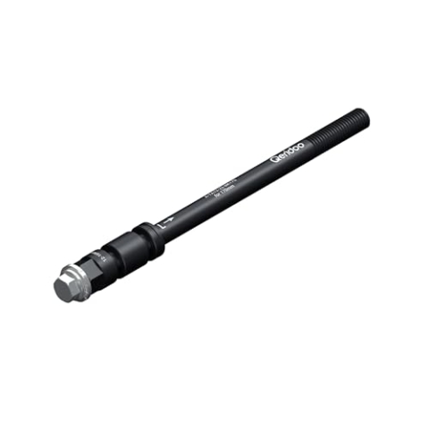 Steckachsadapter M12x1,75 167 - 192 mm, beigefügte Distanzstücke (Spacer 18), Ersetzt Maxle Steckachsen, Anzugsmoment von 12 - 15 Nm, Steckachsenadapter Fahrradanhänger