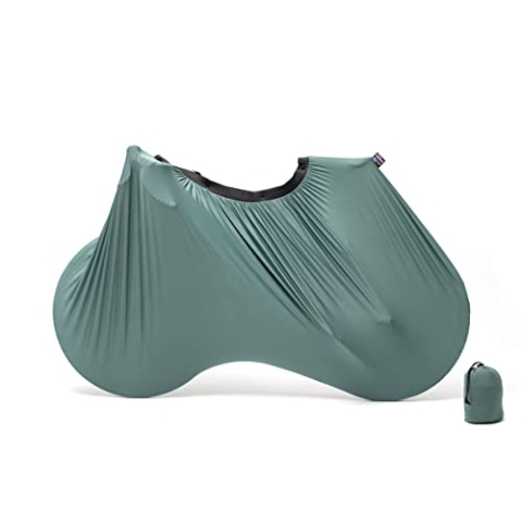 Buds-Sports Stretch Bike Socke Cover für MTB & große Bikes - Schützen Sie Ihr Interieur in Sekunden (Grün)