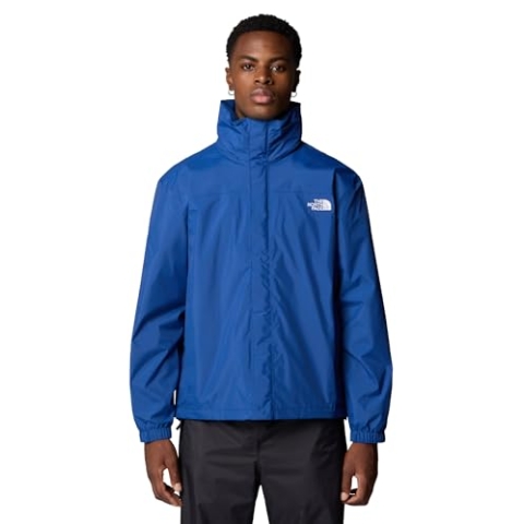 THE NORTH FACE - Resolve Jacke - Wasserdichte und Atmungsaktive Wanderjacke Herren - Estate Blue, S