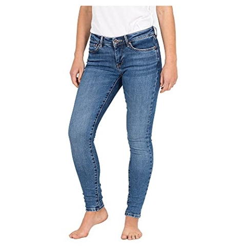 Hurley Damen W Bianca Skiny Oceancare Denim Trousers Freizeithose, Denim He2, 24 EU