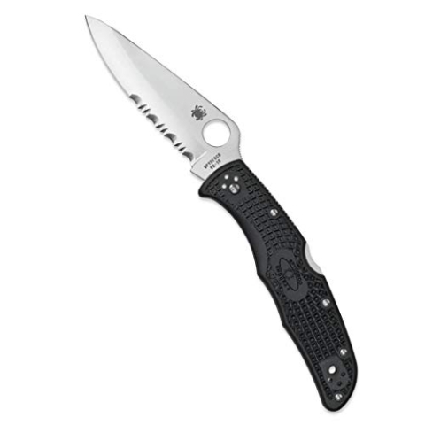 Spyderco C10PSBK Taschenmesser Endura 4 Lightweight, schwarz, 01SP116 ,