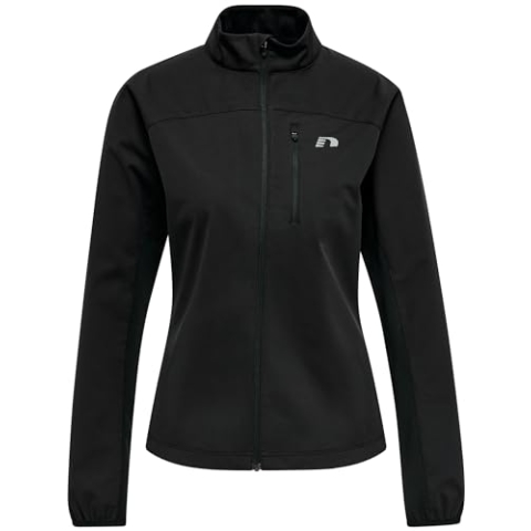 Newline Women's Women CORE Cross Jacket Winbreaker, Schwarz, S