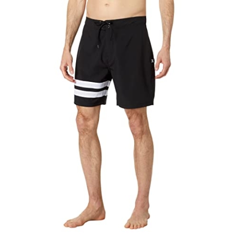 Hurley Herren Block Party 18' Badeshorts f r Herren, Schwarz, 31 EU