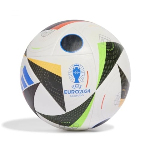 Adidas Fussballliebe Competition Euro 2024 FIFA Quality Pro Ball IN9365, Unisex Footballs, White, 4 EU