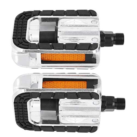 Fahrrad Klapppedal, K1155 180 ° Bidirektionales Mountainbike Klapppedal Anti-Rutsch Klapppedale Faltpedale Reflektierende Platte für Mountainbike, Klapprad, Rennrad