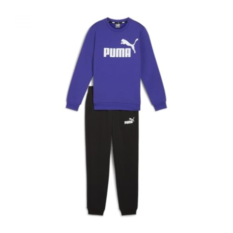 PUMA No.1 Logo Sweat Suit FL B, Jungen Trainingsanzug, Lapis Lazuli, 670884